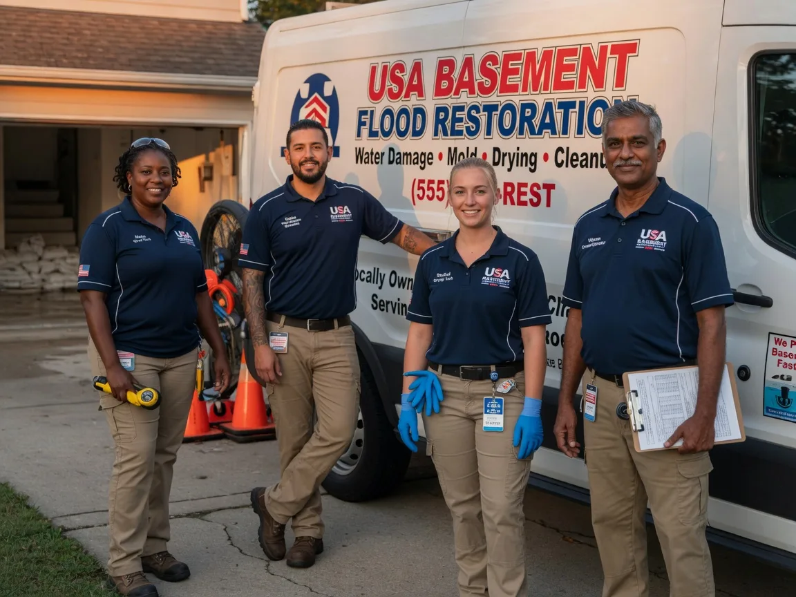 Basement Flood Cleanup company in Slidell, LA